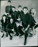 Musical group 'Matrix Ensemble' - Vintage Photograph