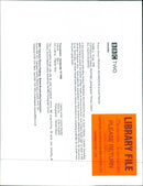 BRITISH IMAGE TELEVISION WRITER DEATH - Vintage Photograph