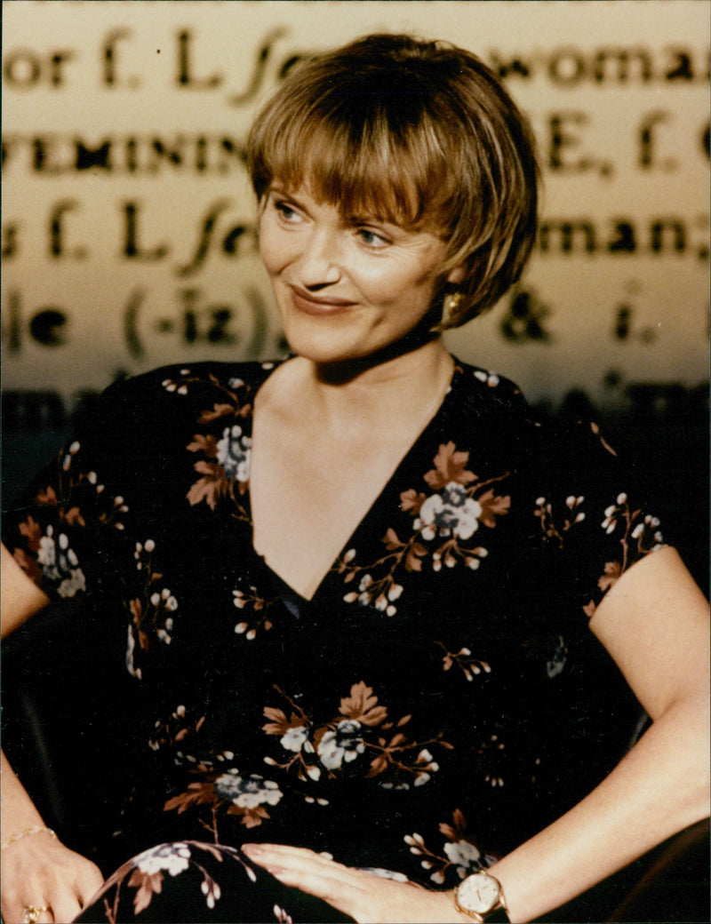BRITISH IMAGE TELEVISION WRITER DEATH - Vintage Photograph