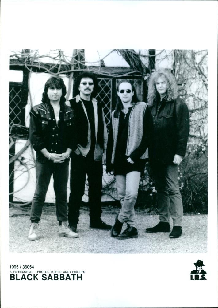 Black Sabbath. - Vintage Photograph