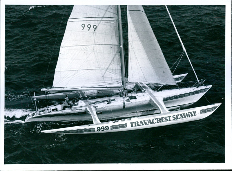 Yacht 'Travacrest Seaway' - Vintage Photograph