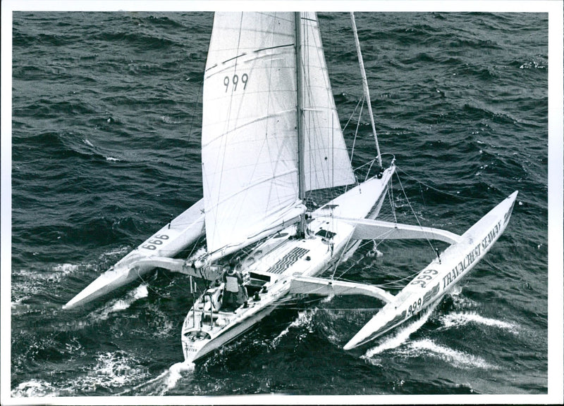 Yacht 'Travacrest Seaway' - Vintage Photograph