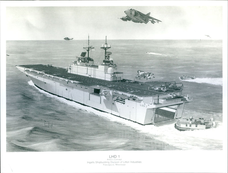 LHD 1. - Vintage Photograph