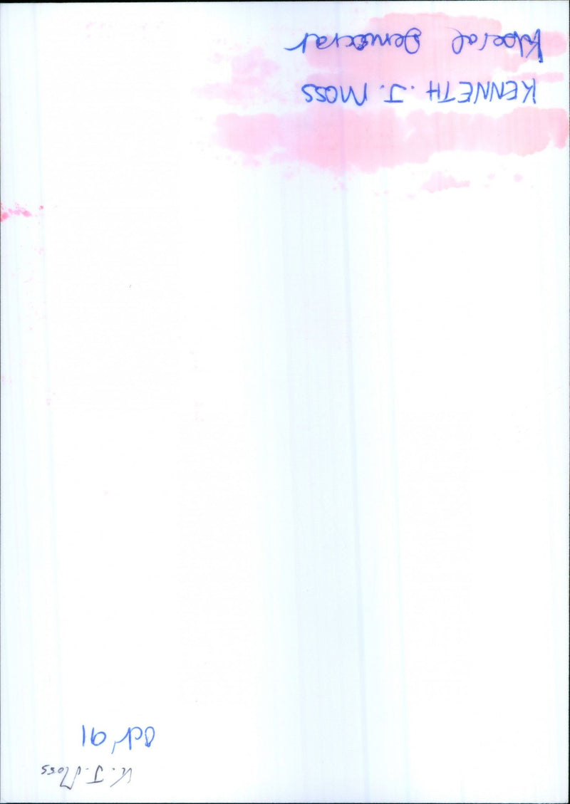 OCH KENNETH DEMOCRAR MUSICIAN - Vintage Photograph