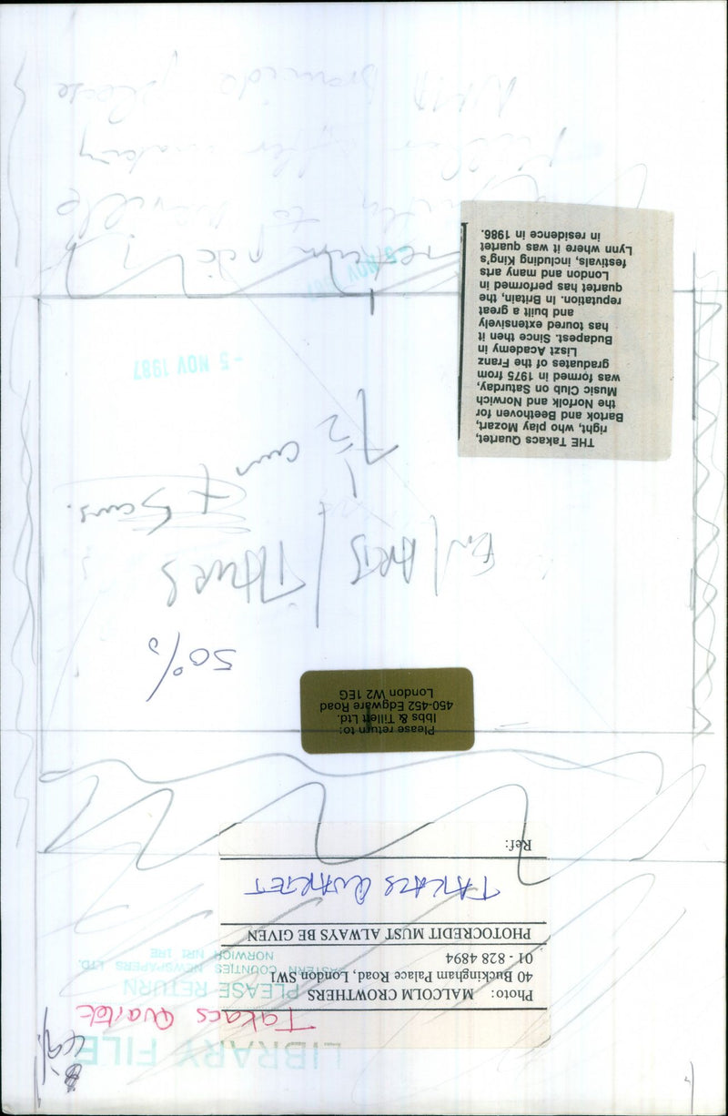 BUILT PALACE MUSIC BRITAIN INCLUDING - Vintage Photograph