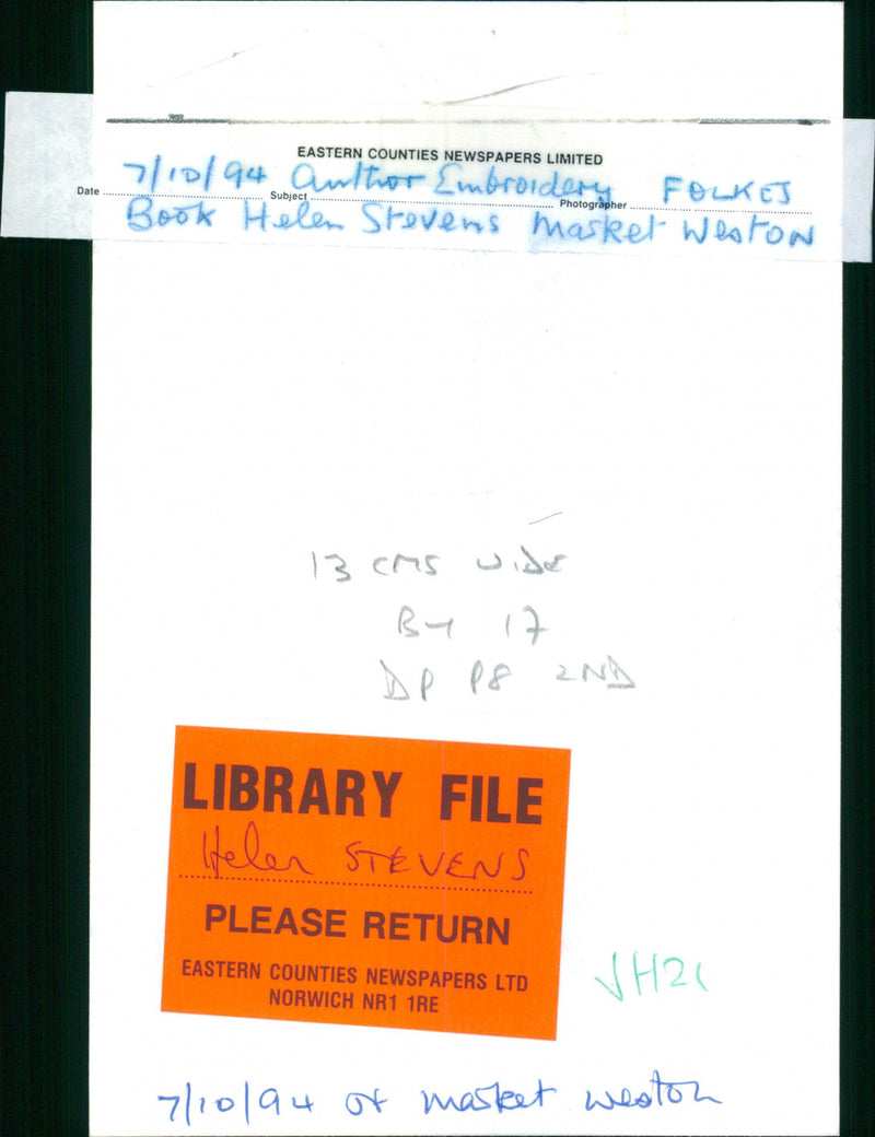 Helen Stevens - Vintage Photograph