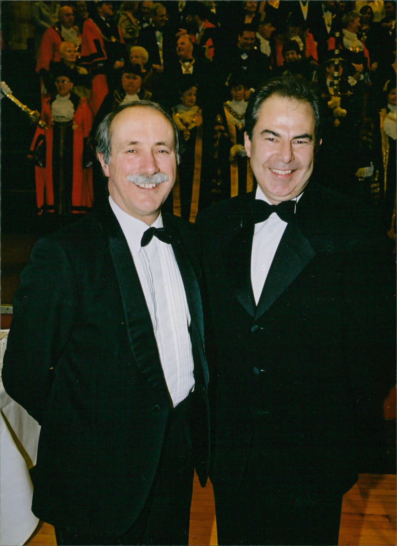 Hugh Lansdell and Roger Holden. - Vintage Photograph