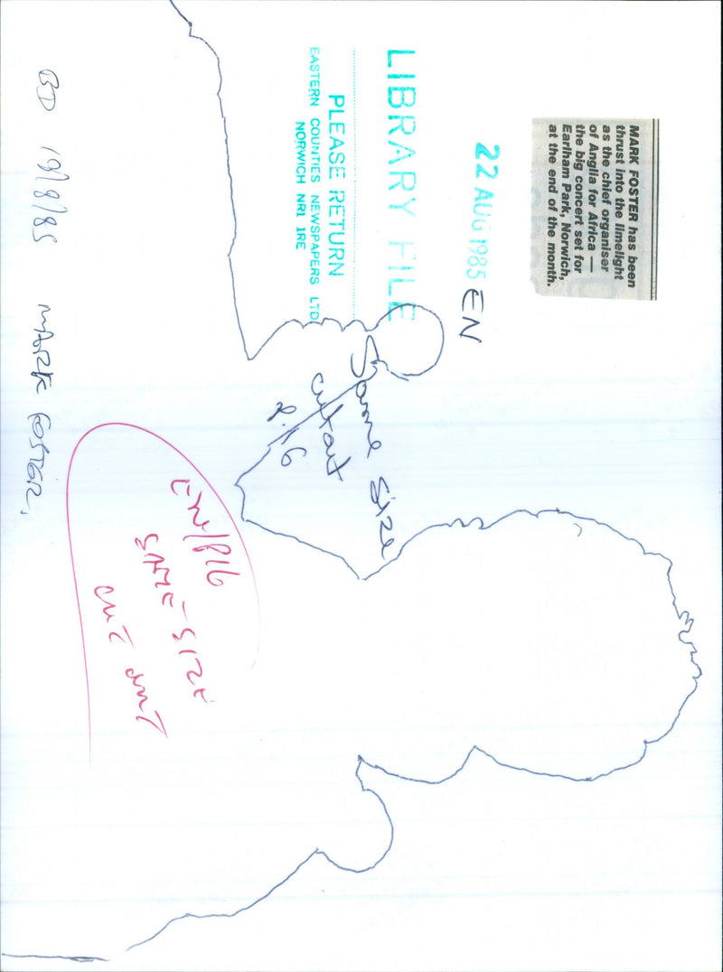 1985 CONCERT PETER - Vintage Photograph