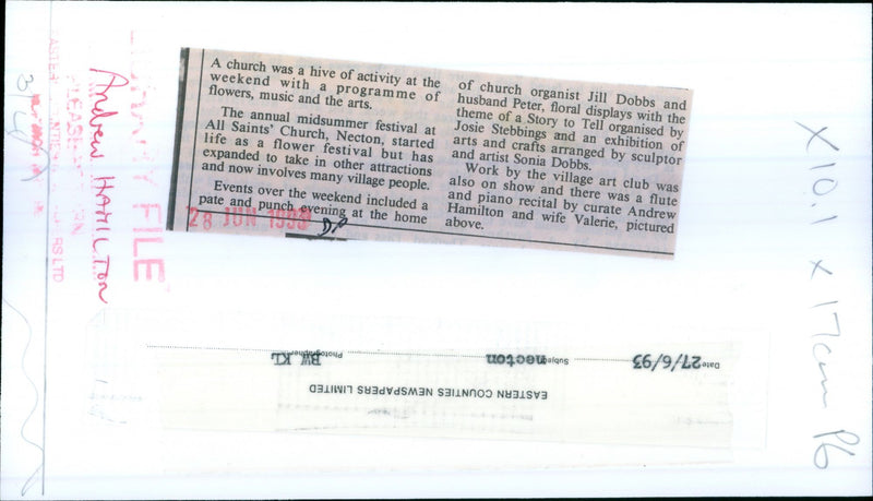 WIFE MUSIC ARTIST PETER - Vintage Photograph