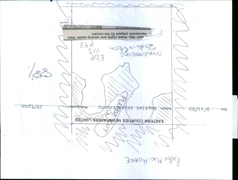 LYNN LADY LEADER CONCERT - Vintage Photograph