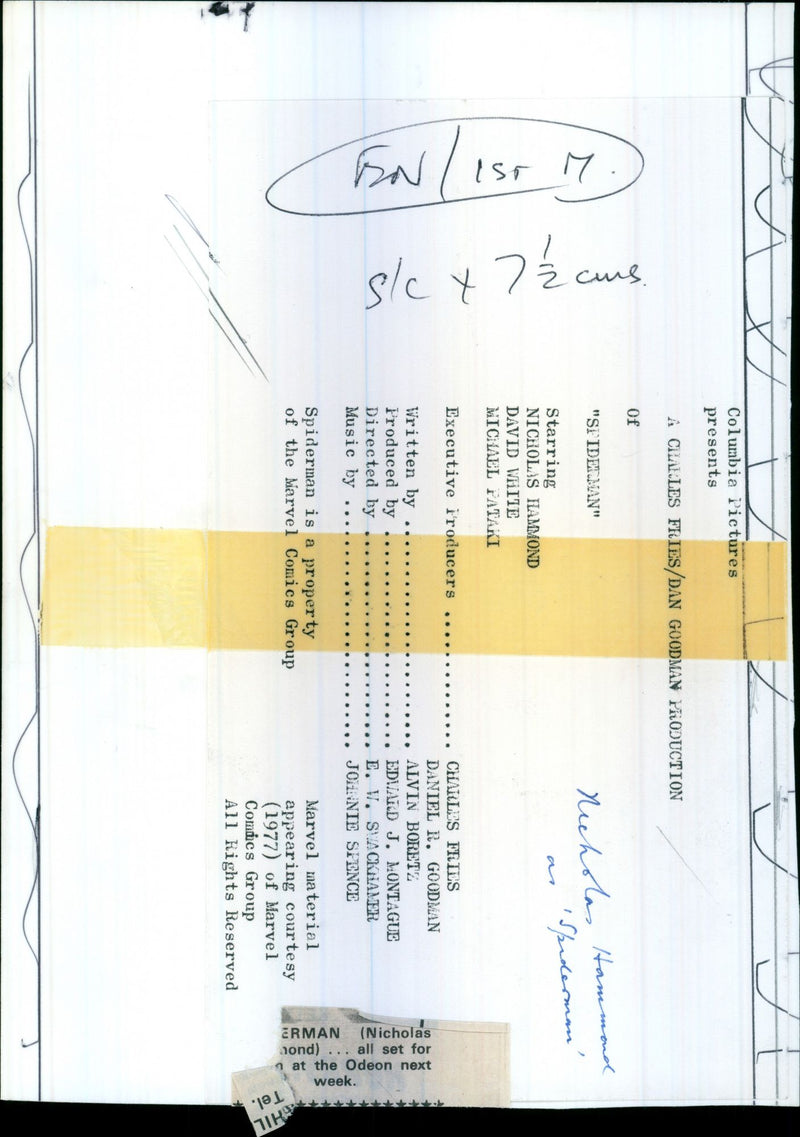 MICHAEL CHARLES MUSIC - Vintage Photograph