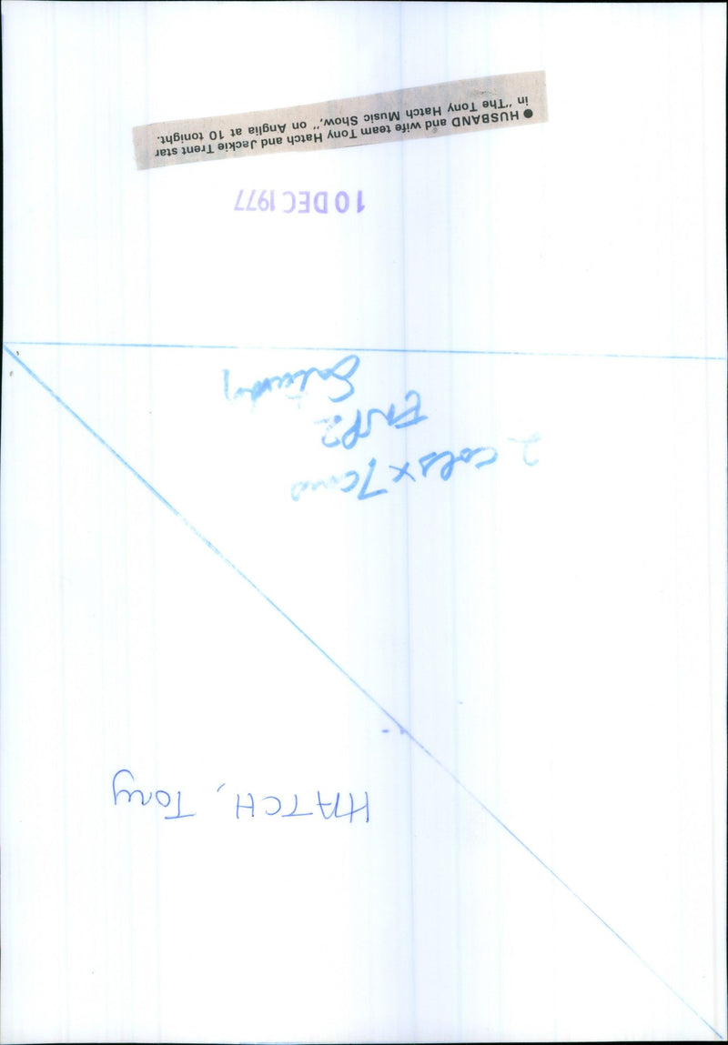 MUSIC SERIES WIFE - Vintage Photograph