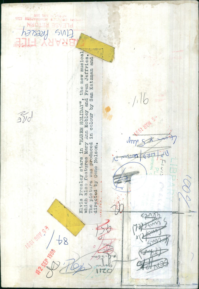 Elvis Presley - Vintage Photograph