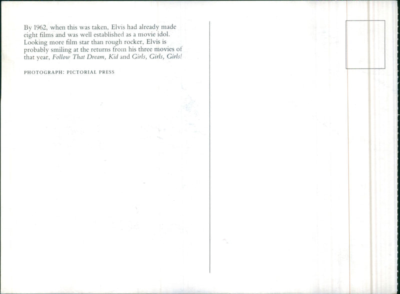 Elvis Presley - Vintage Photograph