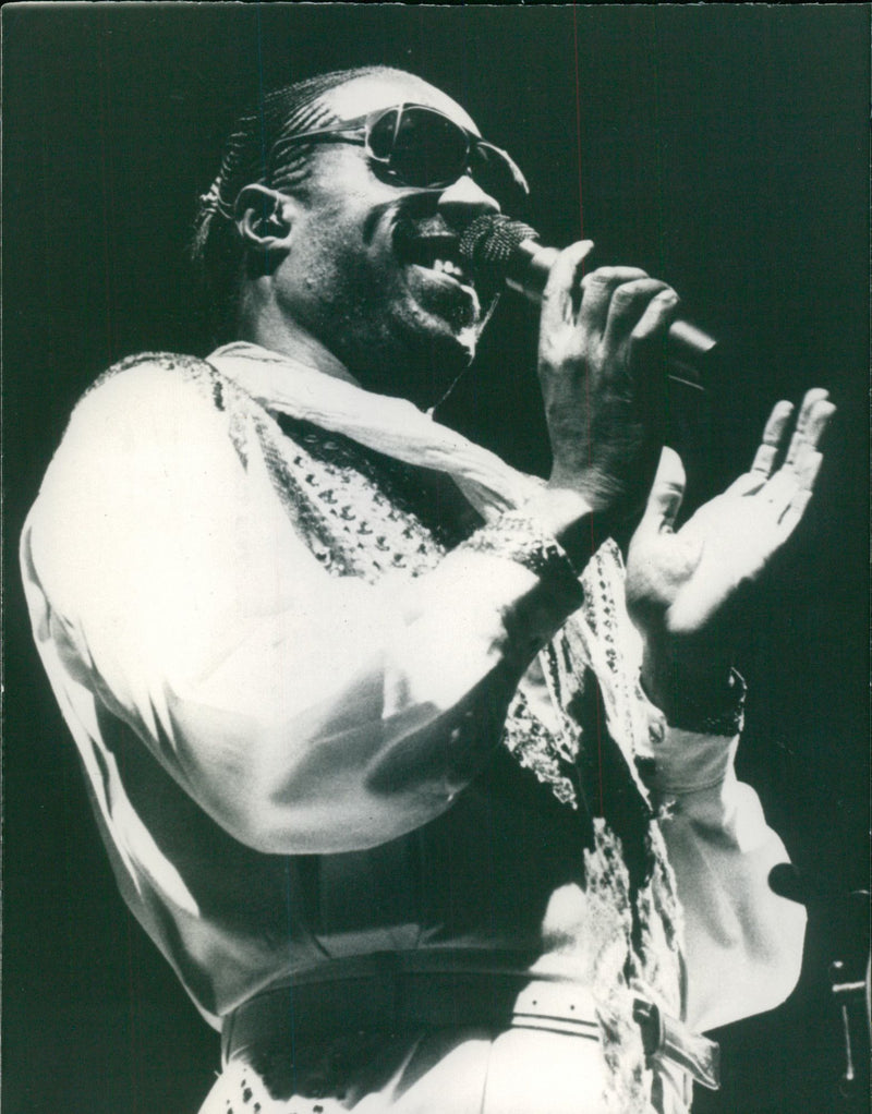 Stevie Wonder - Vintage Photograph