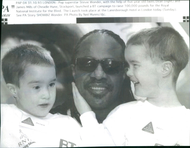 Stevie Wonder - Vintage Photograph