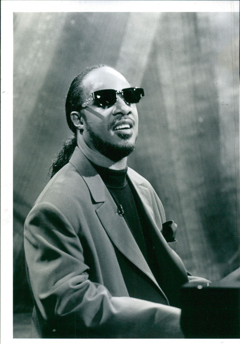 Stevie Wonder - Vintage Photograph