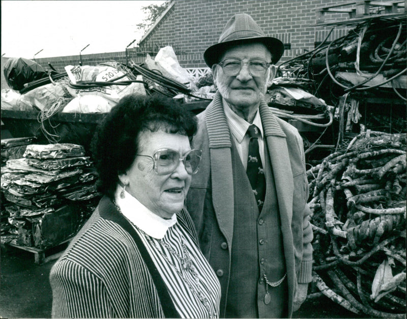 Joe and Elsie Peruzzi - Vintage Photograph