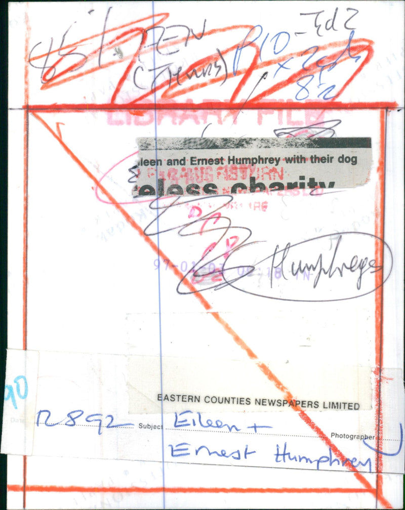 Eileen and Ernie Humphrey - Vintage Photograph