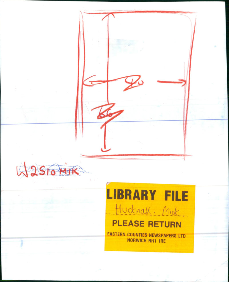 Mick Hucknall - Vintage Photograph