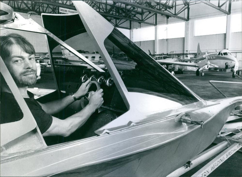 American singer-songwriter John Walker - Vintage Photograph