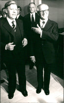 Helmut Schmidt - Vintage Photograph