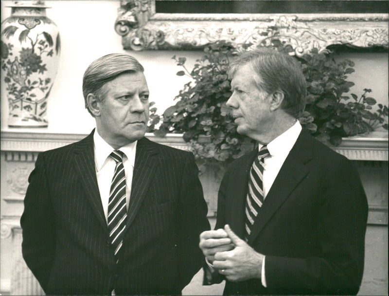 Helmut Schmidt, Politician West Germany - Vintage Photograph