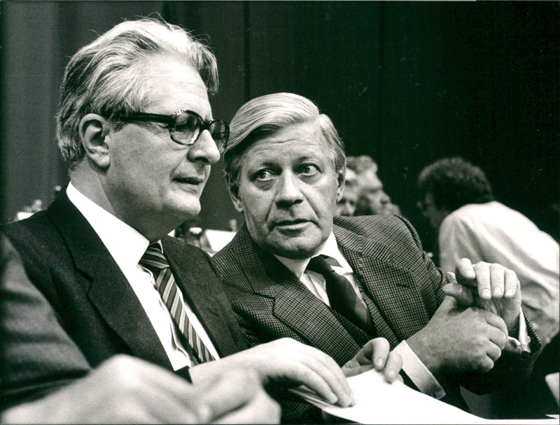 Helmut Schmidt, Politician - Vintage Photograph