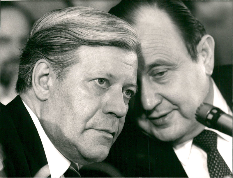 Helmut Schmidt, Politician West Germany - Vintage Photograph