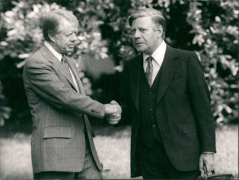 Helmut Schmidt, Politician West Germany - Vintage Photograph