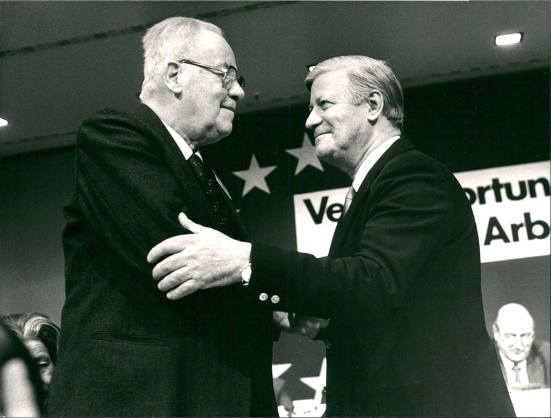 Helmut Schmidt, Politician West Germany - Vintage Photograph