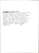 Helmut Schmidt with Soviet leader Leonid Brezhnev - Vintage Photograph