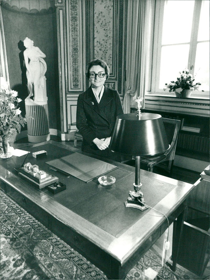 Swedish Politician Karin Soder - Vintage Photograph