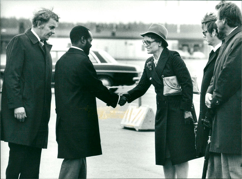 Swedish Politician Karin Soder. - Vintage Photograph