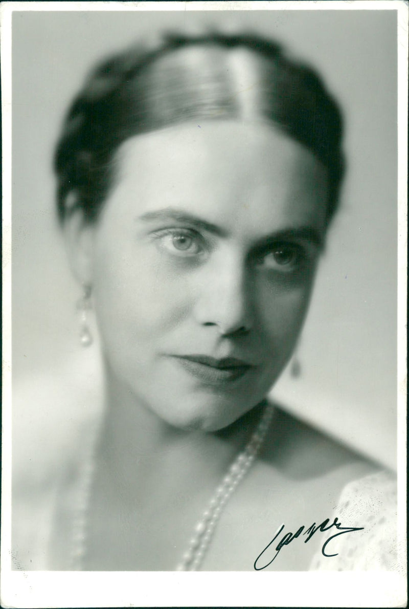 Gertrud Palson-Wettergren - Vintage Photograph