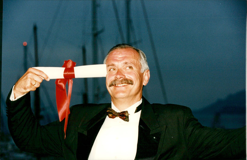 Russian filmmaker Nikita Mikhalkov at the 47th Annual Cannes Film Festival - Vintage Photograph