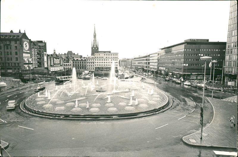 Sergel Square - Vintage Photograph