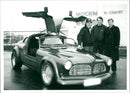 Cars: Malmö Exhibition: Sven i Raus, Kjell Gustavsson and Staffan Svenby - Vintage Photograph