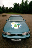 The cars. Ethanol-powered car - Vintage Photograph