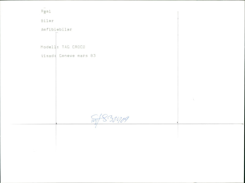 Amphibious cars. - Vintage Photograph