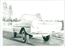 Amphibious cars. - Vintage Photograph