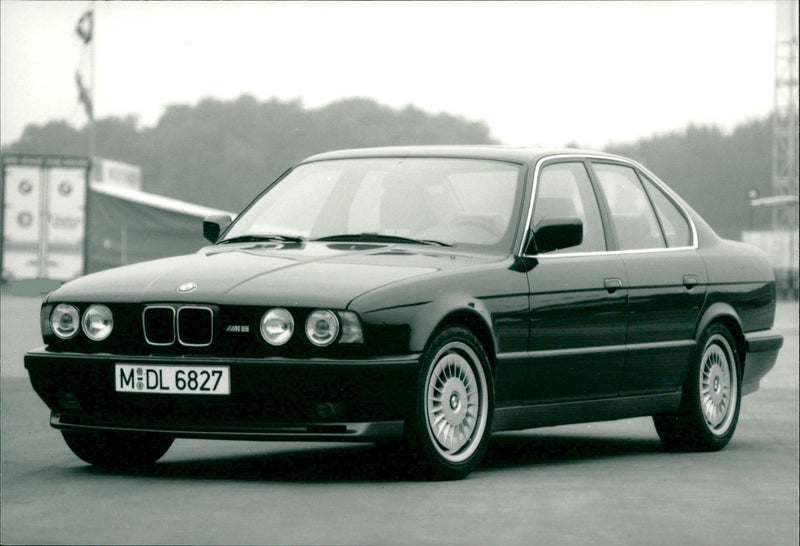 Bmw M5 1989 - Vintage Photograph