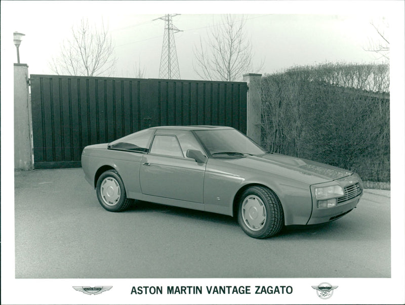 Cars: Aston Martin Zagato - Vintage Photograph