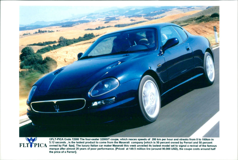 The cars. Maserati - Vintage Photograph