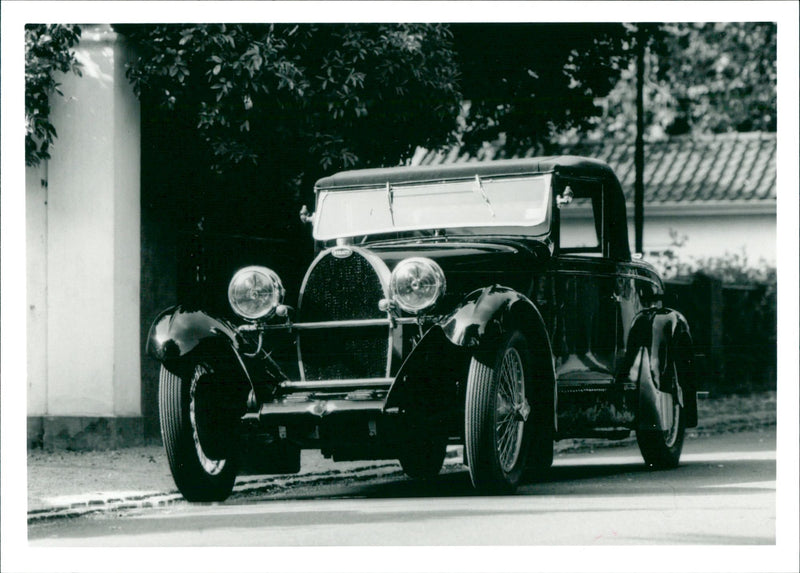 The cars. Bugatti tpe 44, 1929 - Vintage Photograph