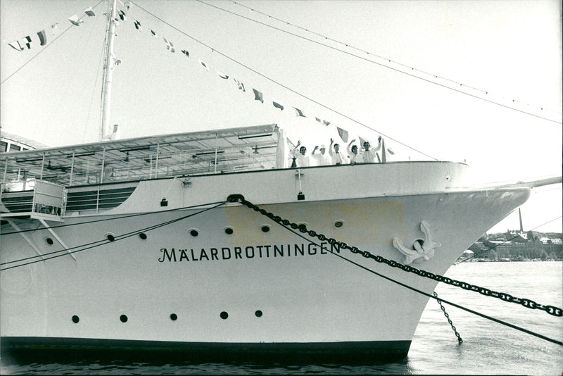 Mälardrottningen Yacht Hotel - Vintage Photograph