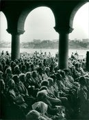 Concert in Stadshusträdgården. - Vintage Photograph