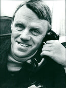 Hasse Tellemar, Musician in Stockholm. - Vintage Photograph