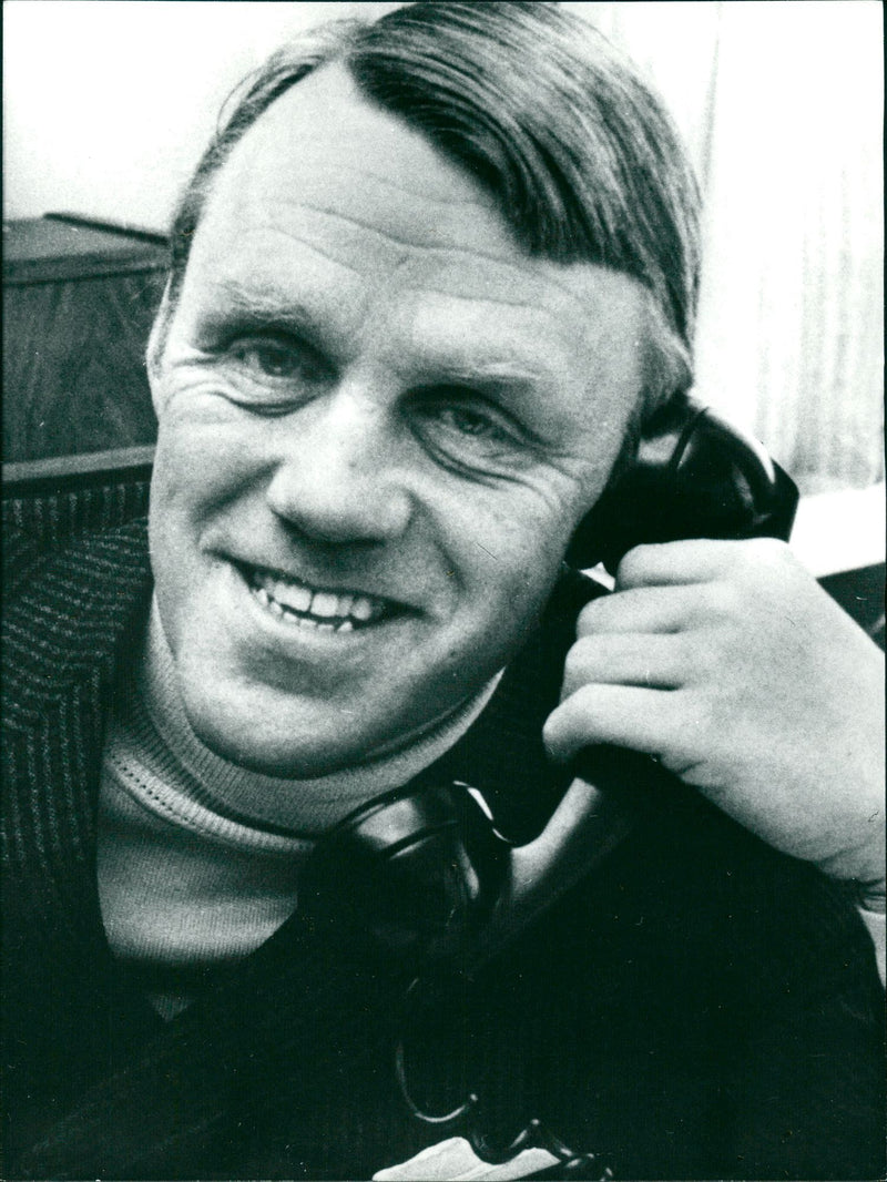 Hasse Tellemar, Musician in Stockholm. - Vintage Photograph