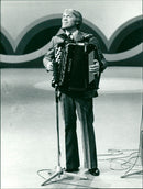 Hasse Tellemar, Musician in Stockholm. - Vintage Photograph